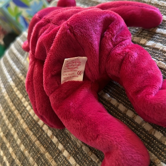 1998 Valentina Beanie Baby with Swing Tag Errors - Picture 5 of 5